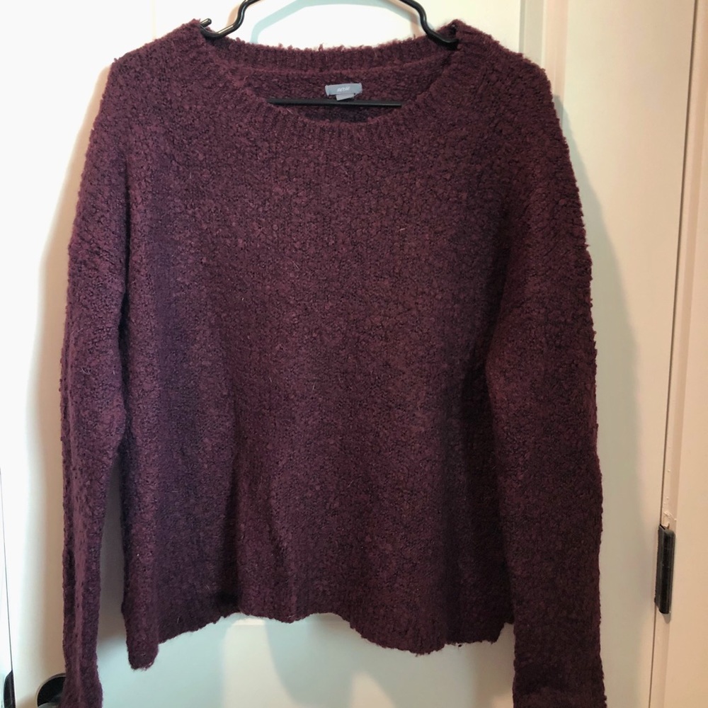 Aerie Burgundy/Maroon Fall Sweater